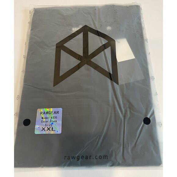 Men's Raw Gear RG Muscle Tank Size Small & XXL Black By Bradley Martyn RG335 - Picture 7 of 8